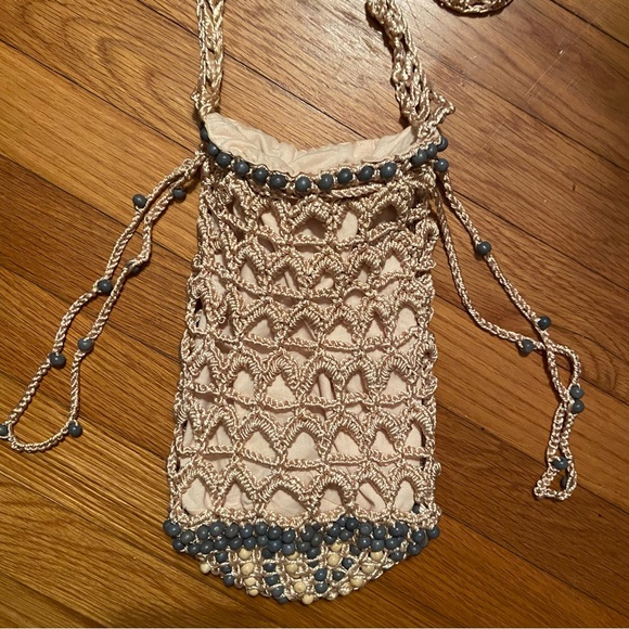 NWOT Free People Crochet Bag - Picture 2 of 7